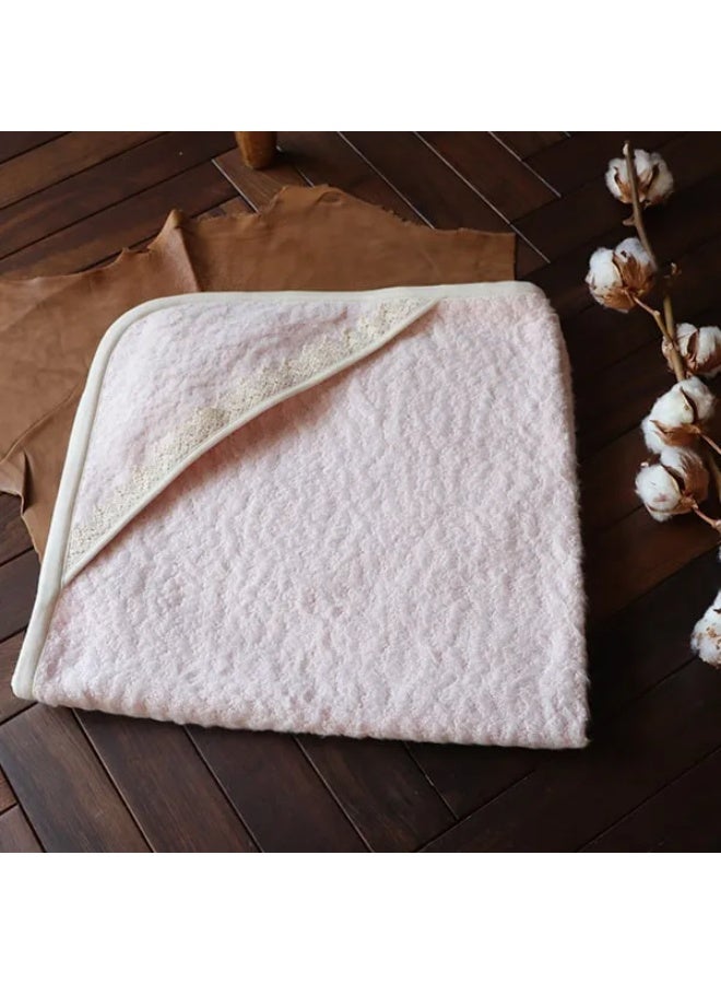 Imabari Towel بطانية قماشية ملفوفة من إيماباري (زهري) - Image 2